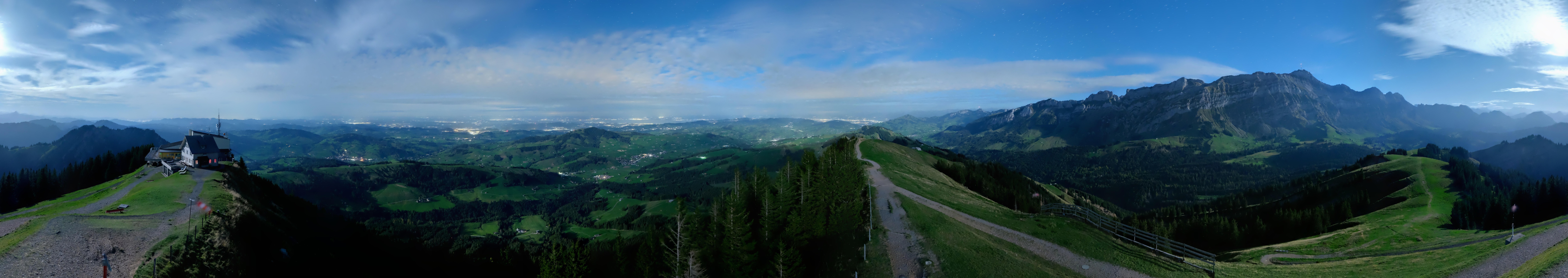 Archiv Foto Webcam Blick vom Kronberg im Appenzellerland