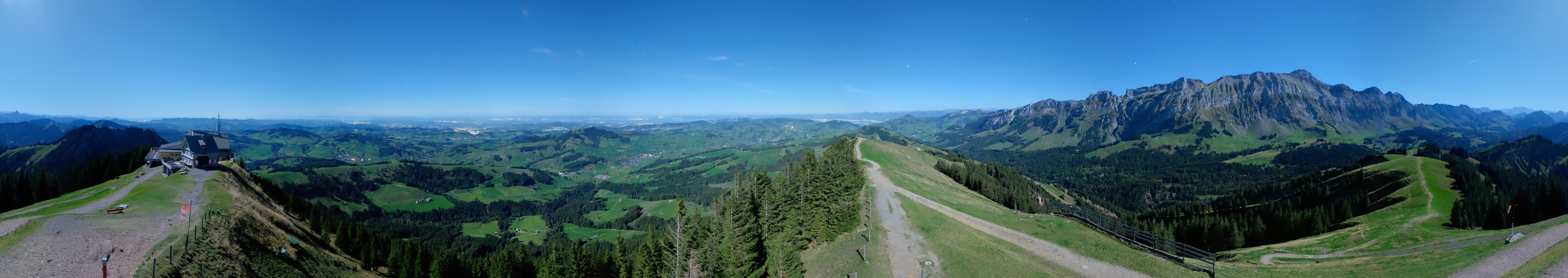 Archiv Foto Webcam Blick vom Kronberg im Appenzellerland