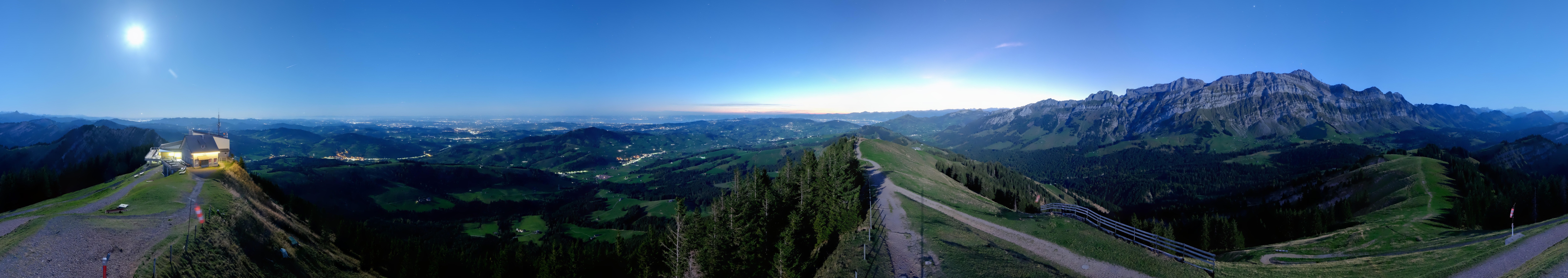 Archiv Foto Webcam Blick vom Kronberg im Appenzellerland