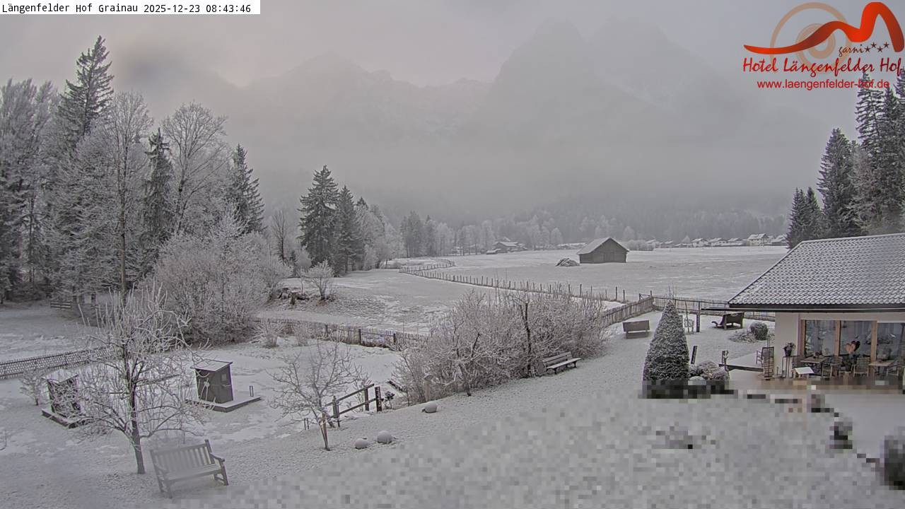 Archiv Foto Webcam Zugspitzdorf Grainau: Längenfelder Hof