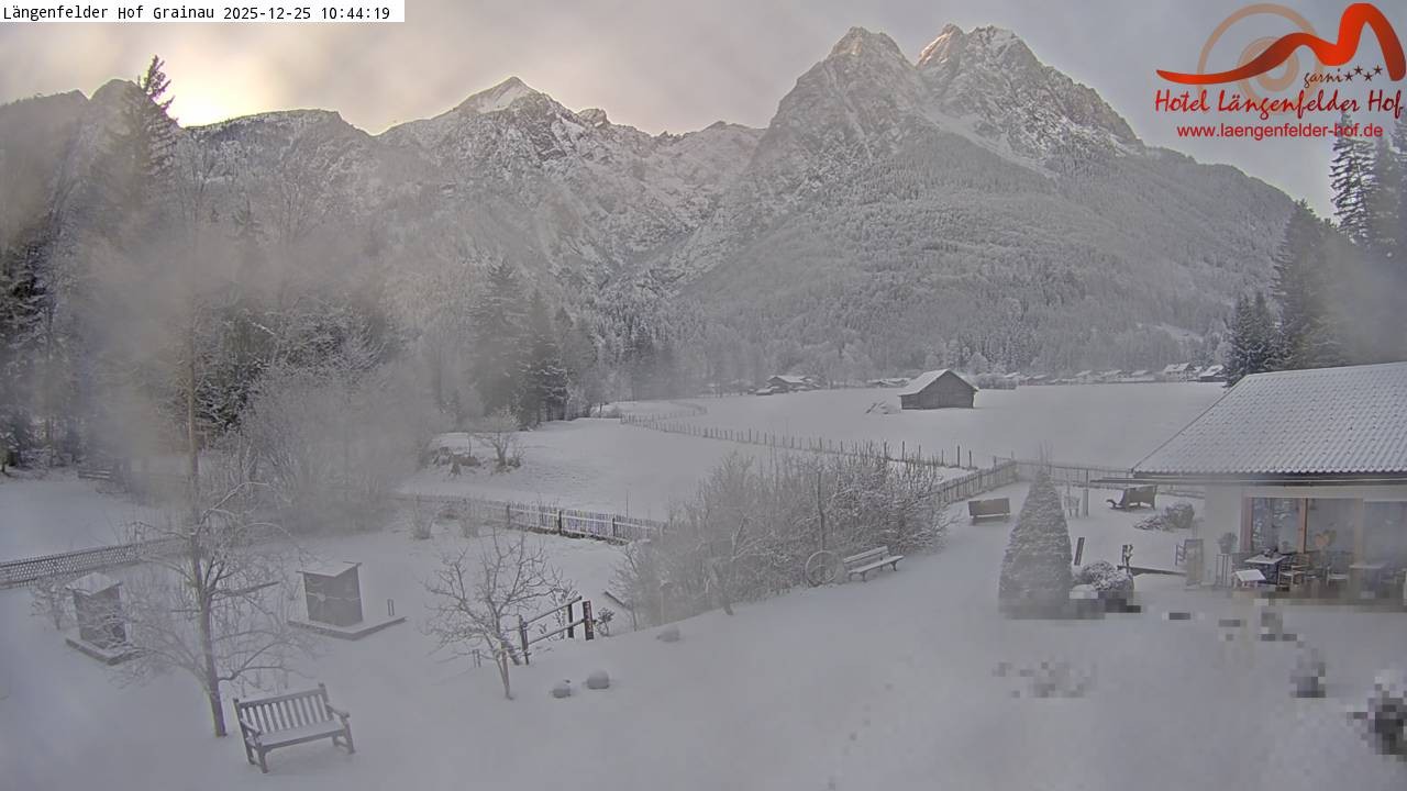 Archiv Foto Webcam Zugspitzdorf Grainau: Längenfelder Hof