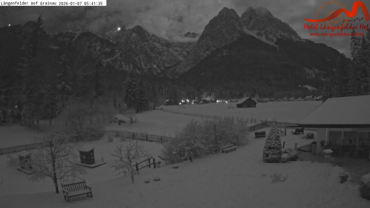 Archiv Foto Webcam Zugspitzdorf Grainau: Längenfelder Hof