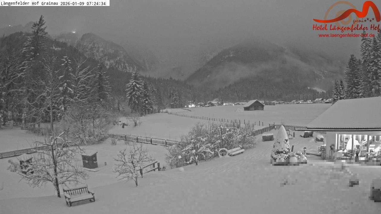Archiv Foto Webcam Zugspitzdorf Grainau: Längenfelder Hof