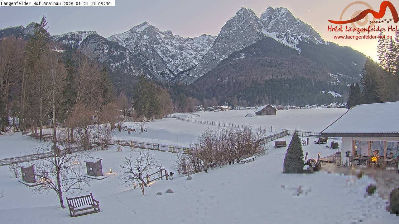 Archiv Foto Webcam Zugspitzdorf Grainau: Längenfelder Hof