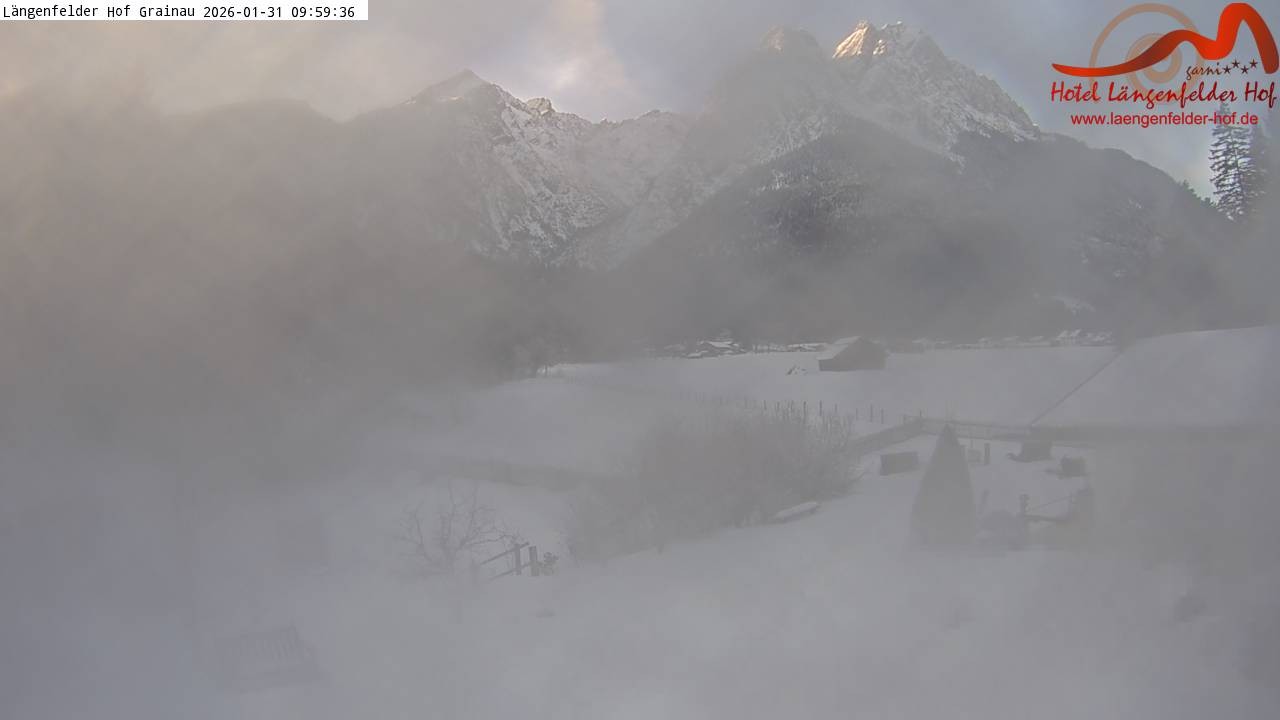 Archiv Foto Webcam Zugspitzdorf Grainau: Längenfelder Hof