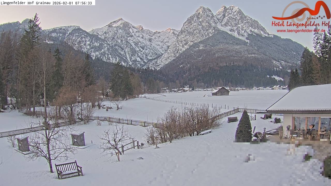 Archiv Foto Webcam Zugspitzdorf Grainau: Längenfelder Hof