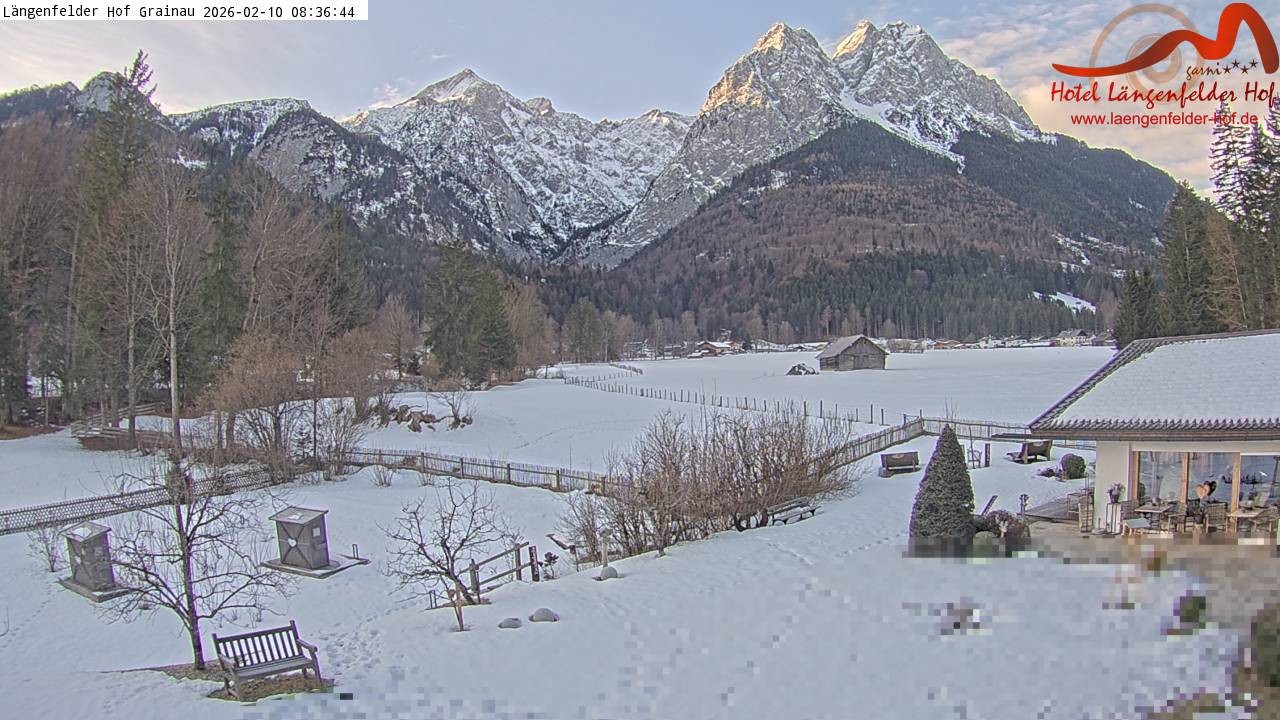 Archiv Foto Webcam Zugspitzdorf Grainau: Längenfelder Hof
