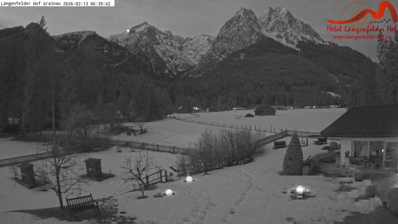 Archiv Foto Webcam Zugspitzdorf Grainau: Längenfelder Hof
