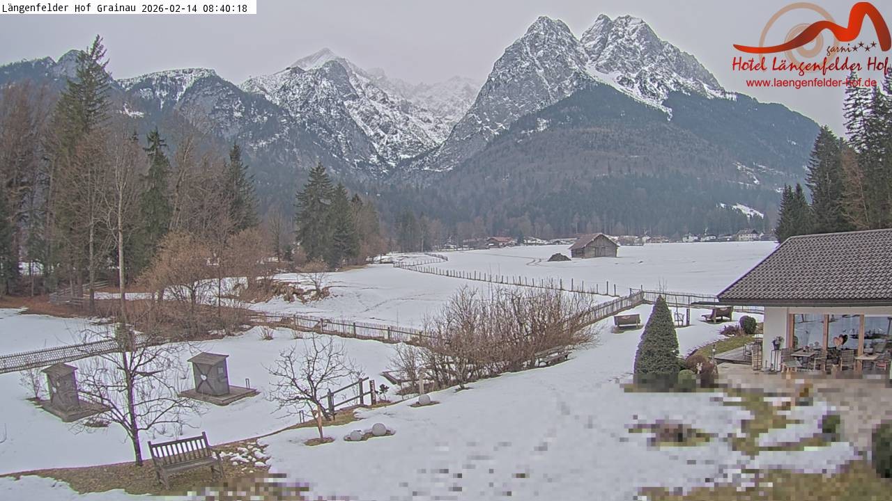 Archiv Foto Webcam Zugspitzdorf Grainau: Längenfelder Hof