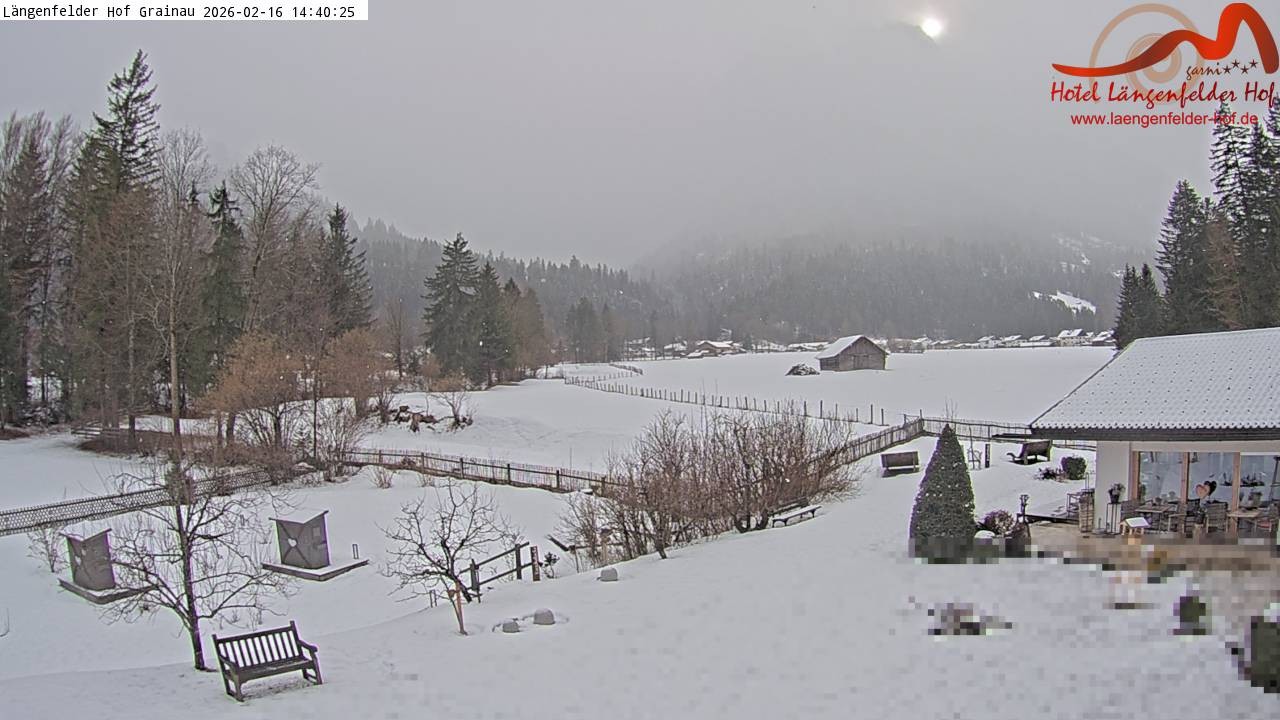 Archiv Foto Webcam Zugspitzdorf Grainau: Längenfelder Hof