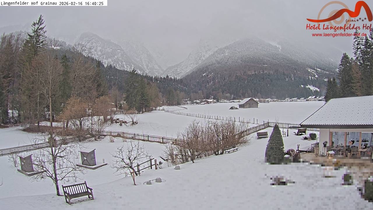 Archiv Foto Webcam Zugspitzdorf Grainau: Längenfelder Hof