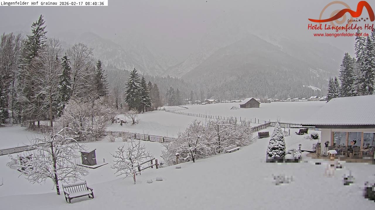 Archiv Foto Webcam Zugspitzdorf Grainau: Längenfelder Hof