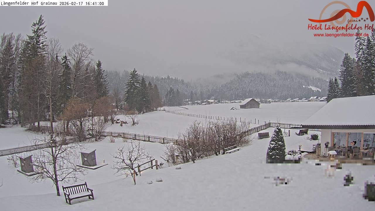 Archiv Foto Webcam Zugspitzdorf Grainau: Längenfelder Hof
