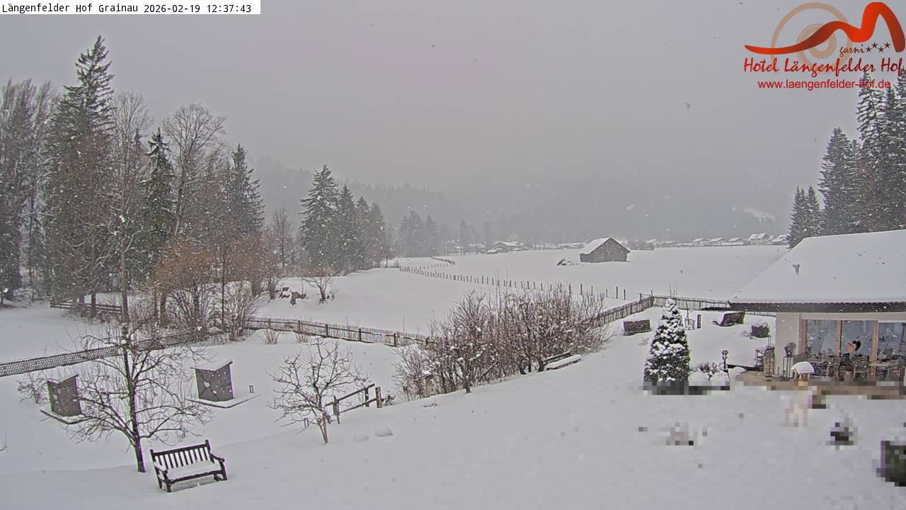 Archiv Foto Webcam Zugspitzdorf Grainau: Längenfelder Hof