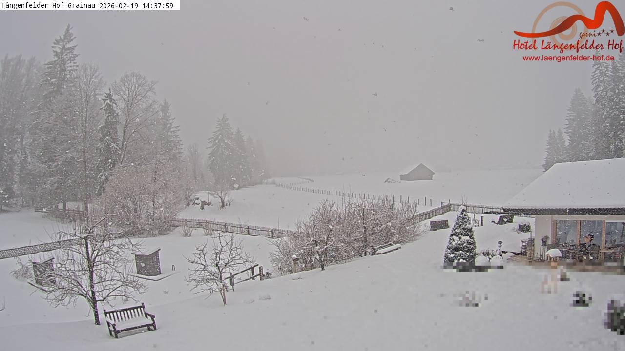 Archiv Foto Webcam Zugspitzdorf Grainau: Längenfelder Hof