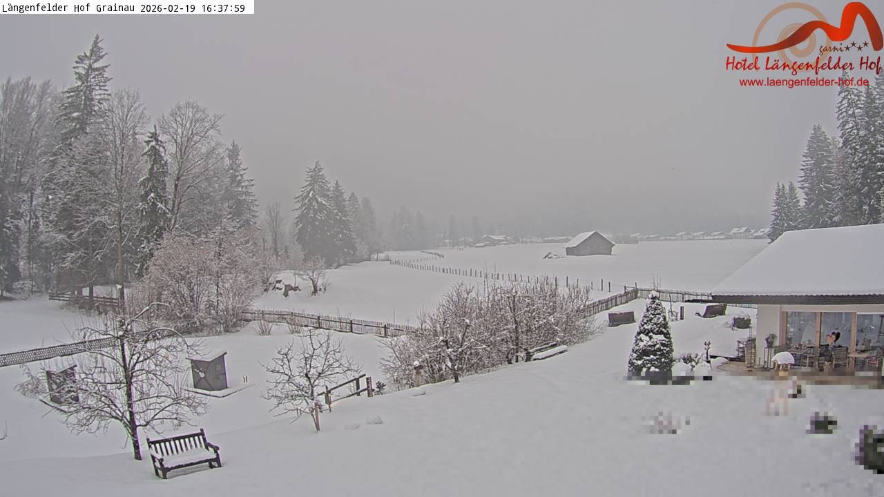 Archiv Foto Webcam Zugspitzdorf Grainau: Längenfelder Hof