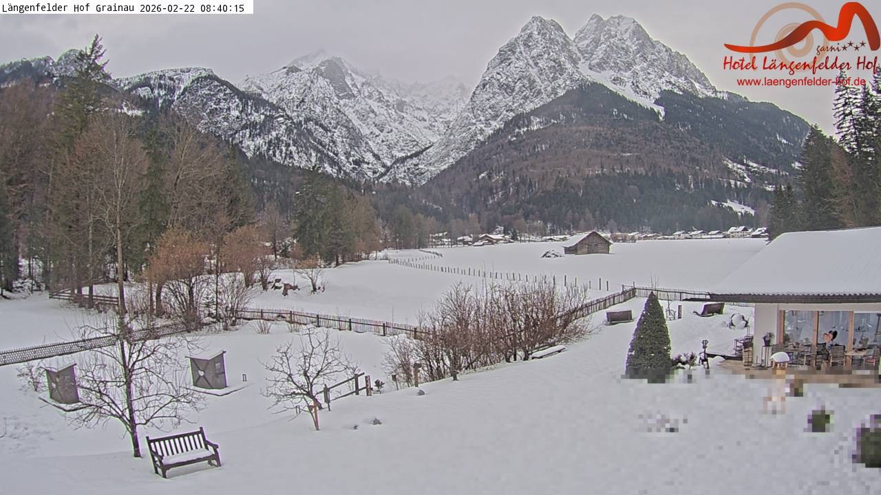Archiv Foto Webcam Zugspitzdorf Grainau: Längenfelder Hof