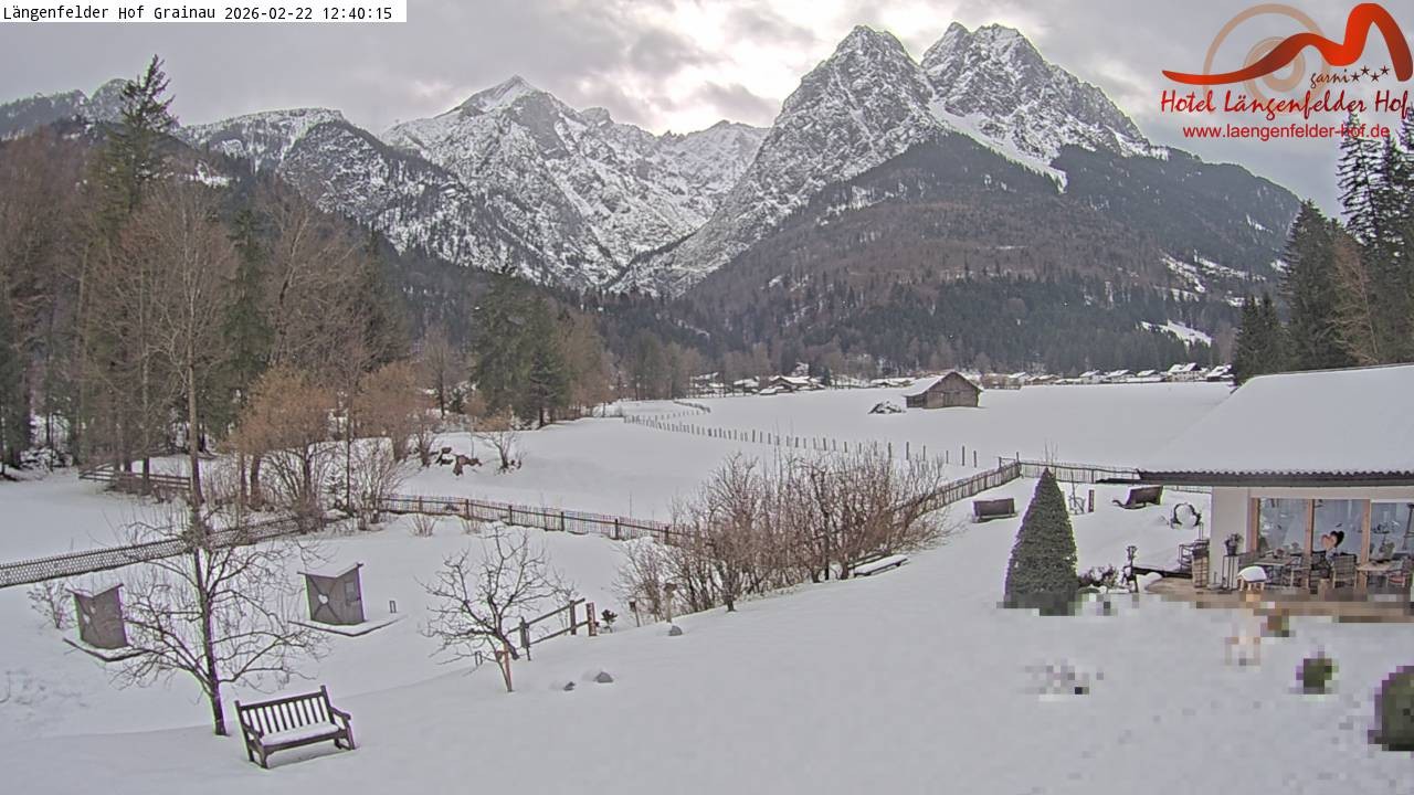 Archiv Foto Webcam Zugspitzdorf Grainau: Längenfelder Hof
