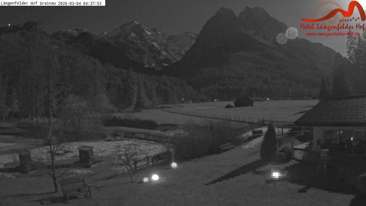 Archiv Foto Webcam Zugspitzdorf Grainau: Längenfelder Hof