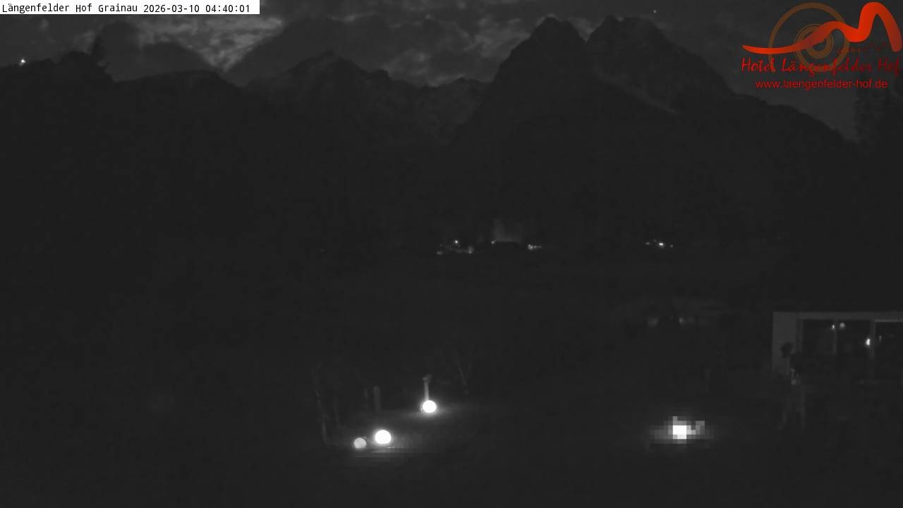 Archived image Grainau - Webcam Hotel Längenfelder Hof