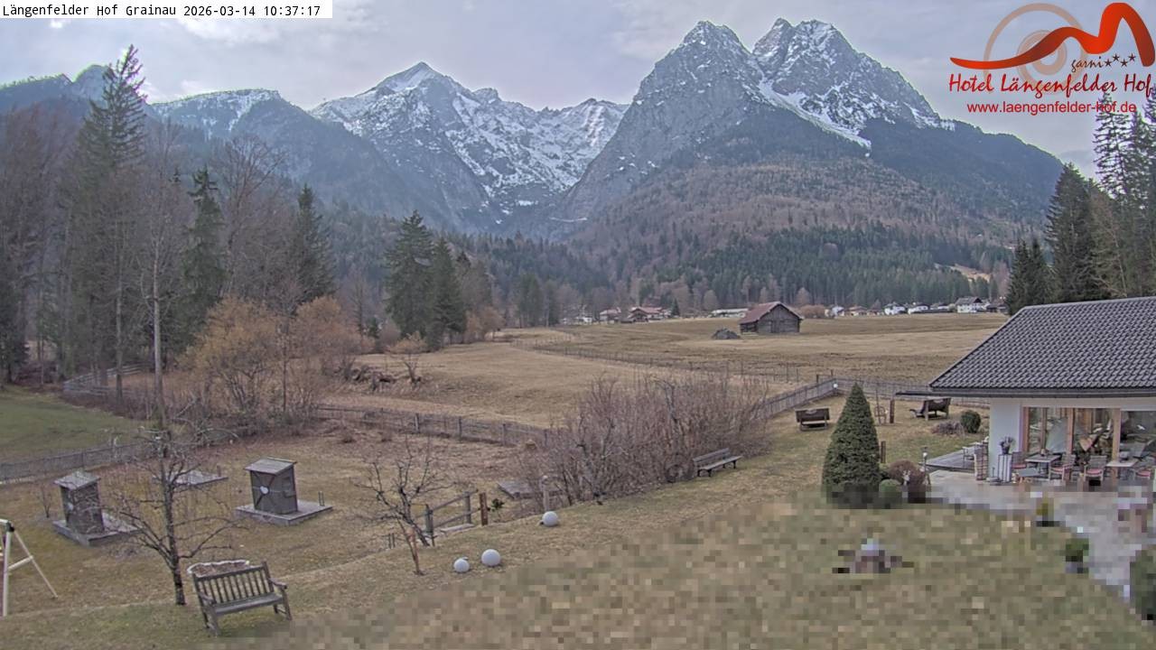 Archiv Foto Webcam Zugspitzdorf Grainau: Längenfelder Hof