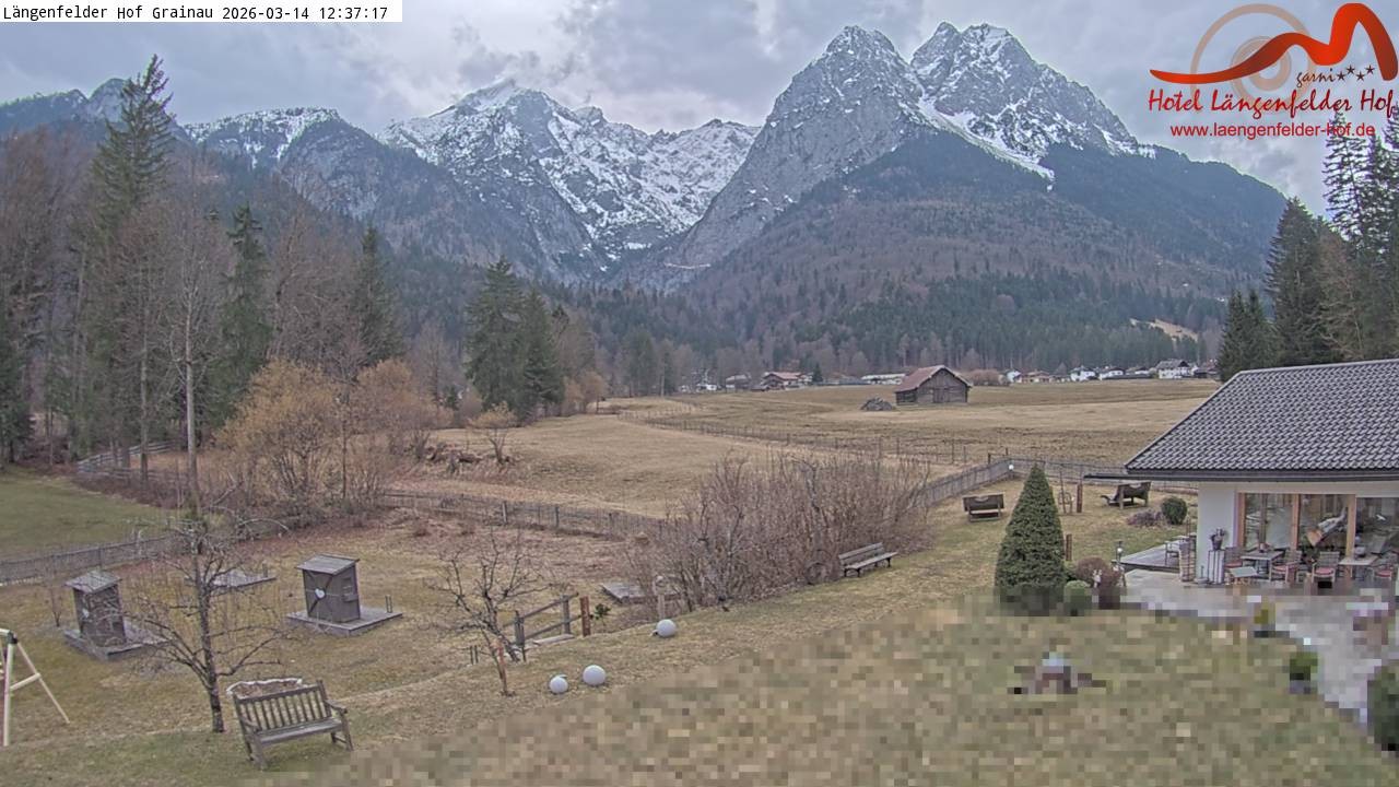 Archiv Foto Webcam Zugspitzdorf Grainau: Längenfelder Hof
