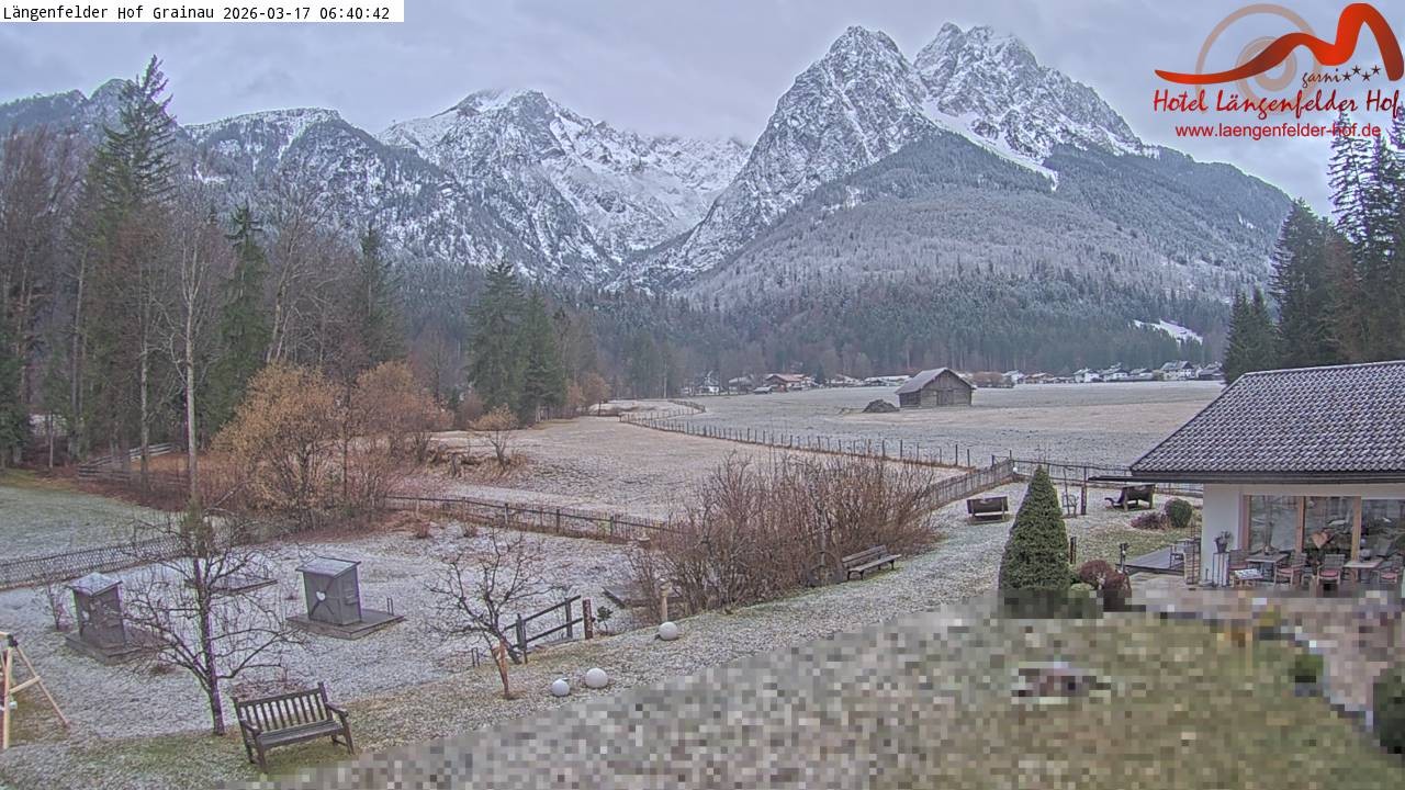 Archiv Foto Webcam Zugspitzdorf Grainau: Längenfelder Hof