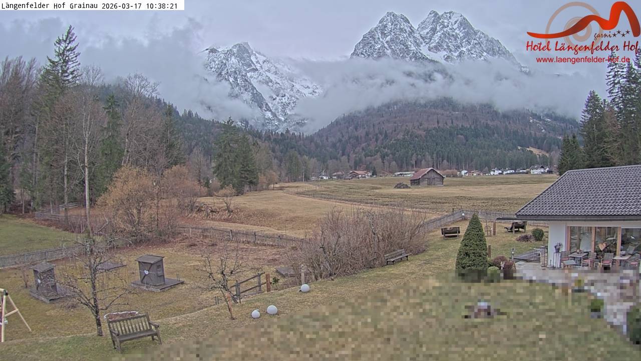 Archiv Foto Webcam Zugspitzdorf Grainau: Längenfelder Hof