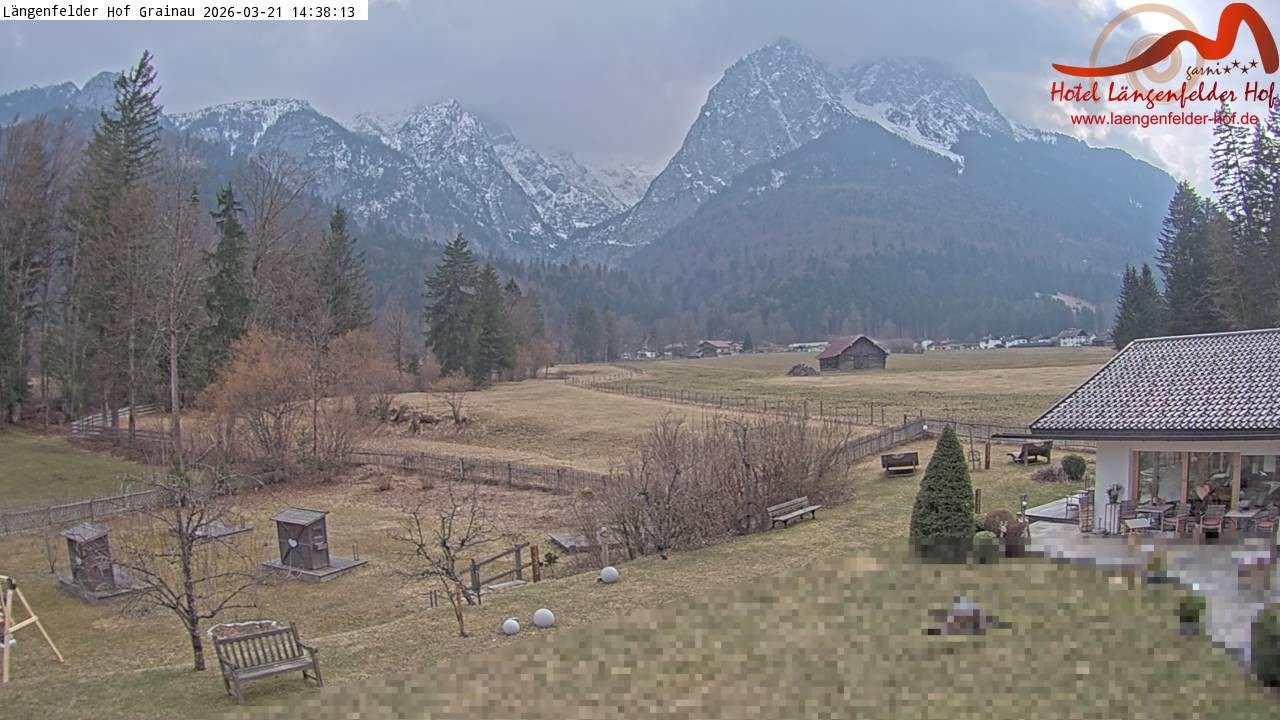 Archiv Foto Webcam Zugspitzdorf Grainau: Längenfelder Hof