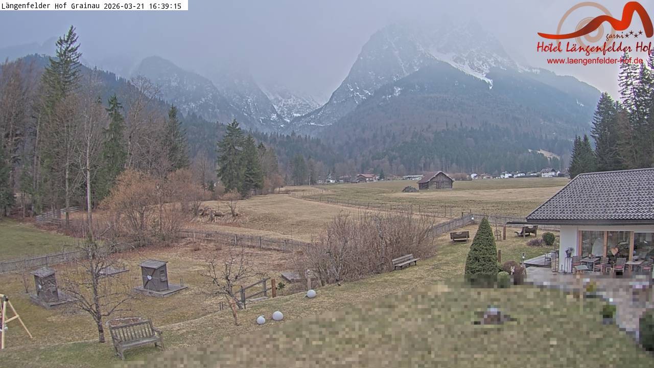 Archiv Foto Webcam Zugspitzdorf Grainau: Längenfelder Hof