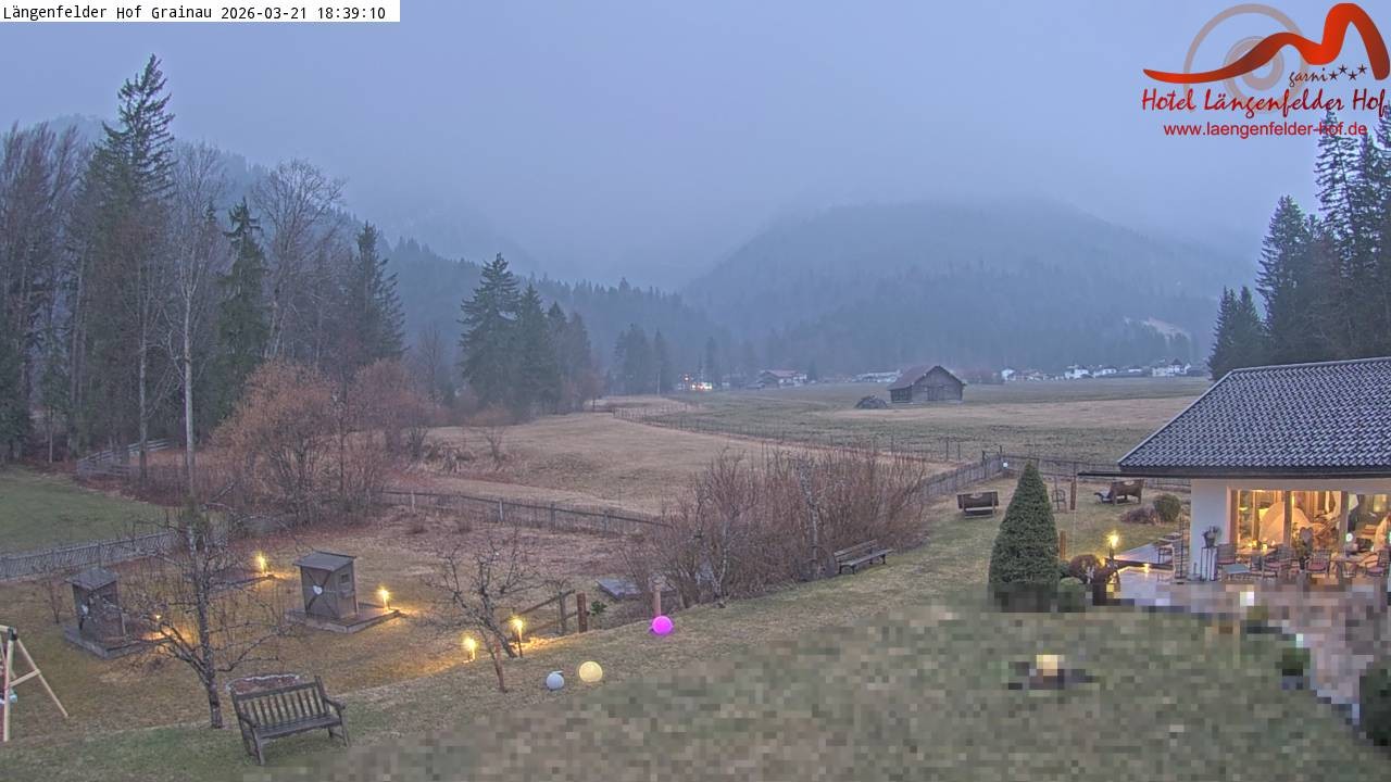 Archiv Foto Webcam Zugspitzdorf Grainau: Längenfelder Hof