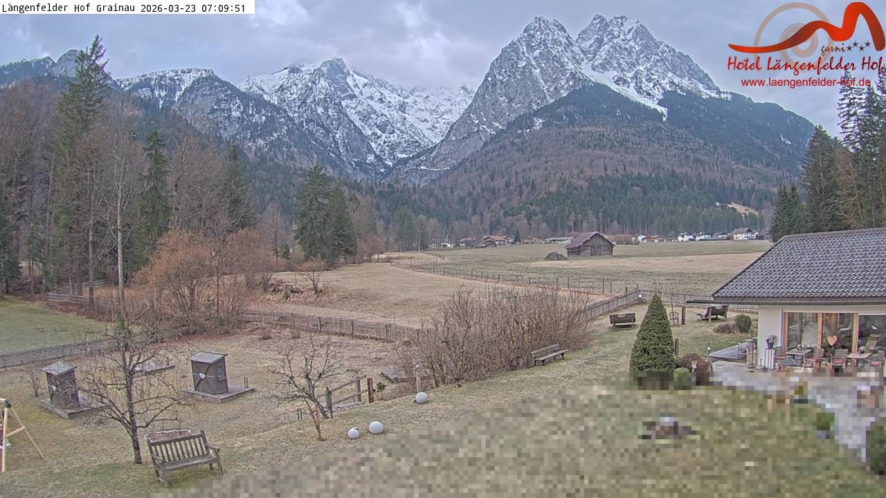 Archiv Foto Webcam Zugspitzdorf Grainau: Längenfelder Hof
