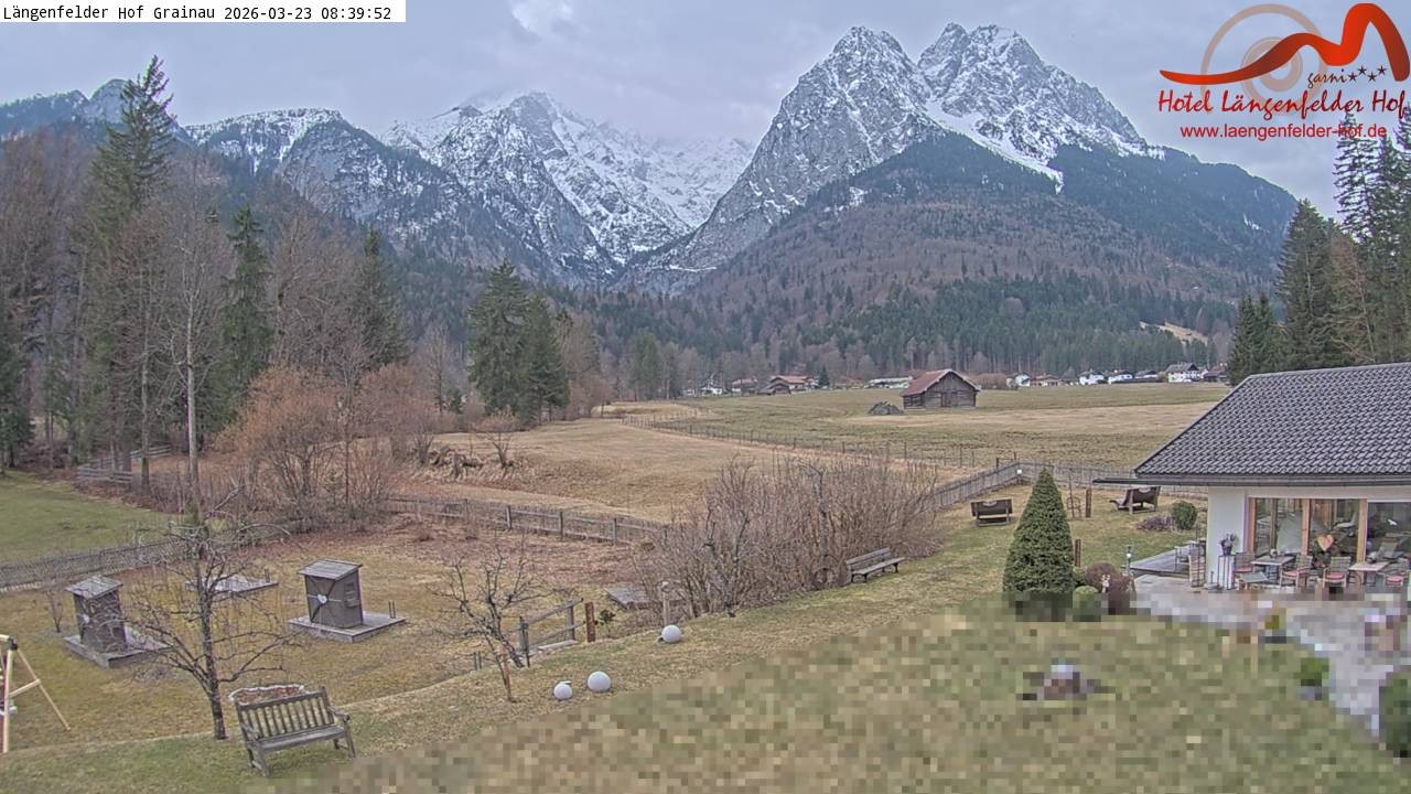 Archiv Foto Webcam Zugspitzdorf Grainau: Längenfelder Hof