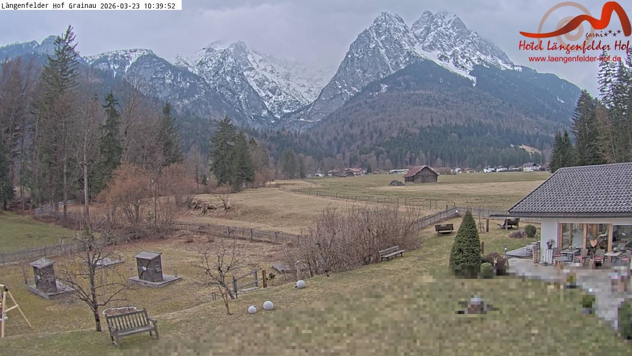 Archiv Foto Webcam Zugspitzdorf Grainau: Längenfelder Hof