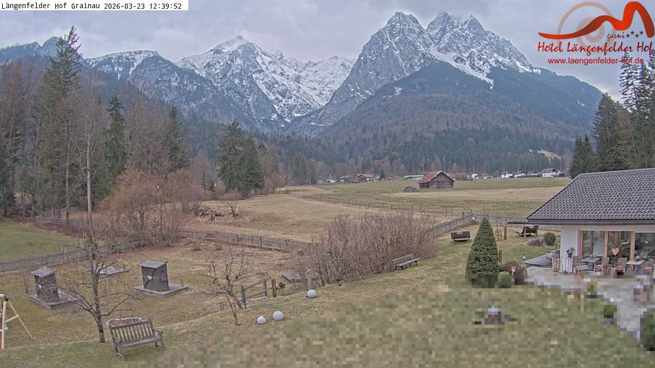Archiv Foto Webcam Zugspitzdorf Grainau: Längenfelder Hof