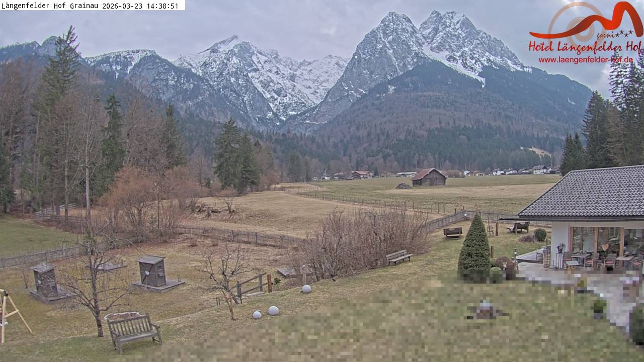 Archiv Foto Webcam Zugspitzdorf Grainau: Längenfelder Hof
