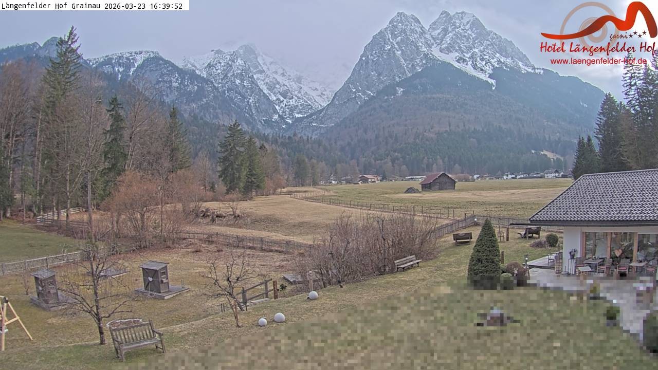 Archiv Foto Webcam Zugspitzdorf Grainau: Längenfelder Hof