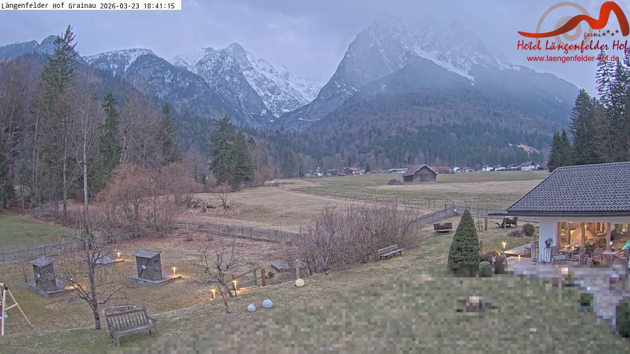 Archiv Foto Webcam Zugspitzdorf Grainau: Längenfelder Hof