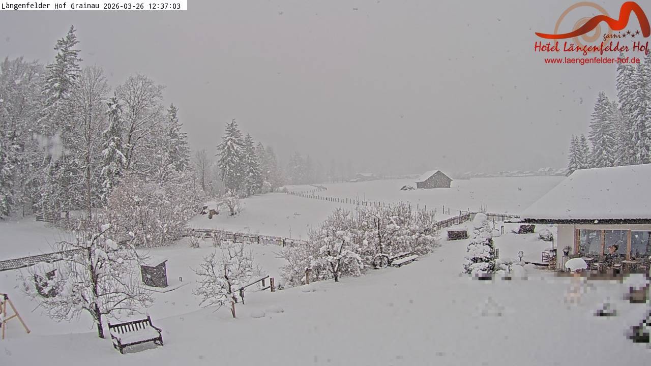 Archiv Foto Webcam Zugspitzdorf Grainau: Längenfelder Hof