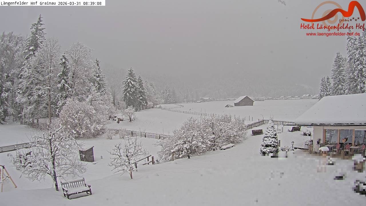 Archiv Foto Webcam Zugspitzdorf Grainau: Längenfelder Hof