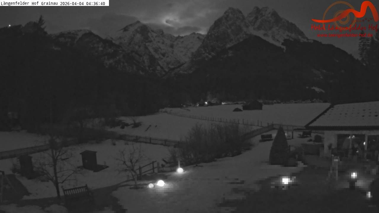 Archiv Foto Webcam Zugspitzdorf Grainau: Längenfelder Hof