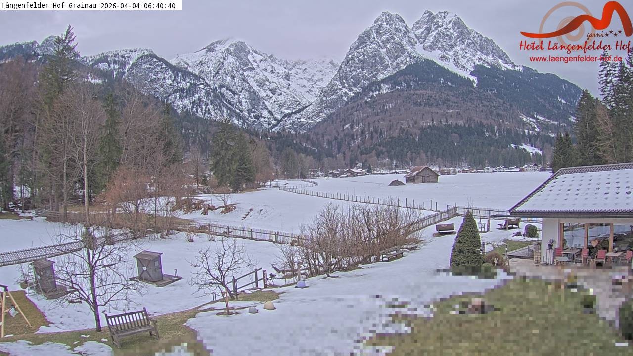 Archiv Foto Webcam Zugspitzdorf Grainau: Längenfelder Hof