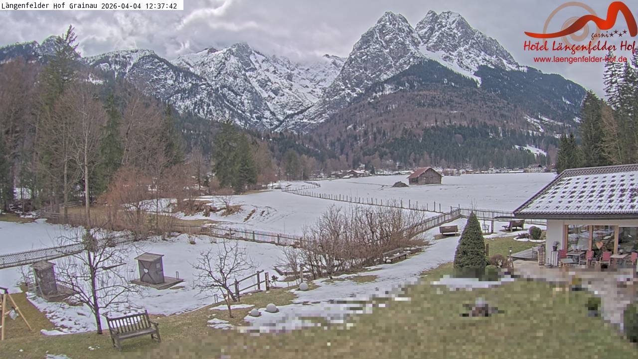 Archiv Foto Webcam Zugspitzdorf Grainau: Längenfelder Hof