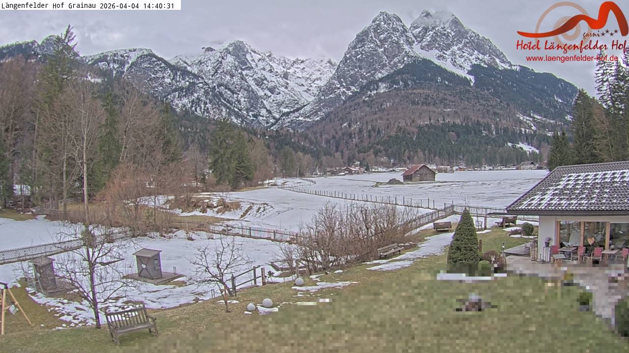 Archiv Foto Webcam Zugspitzdorf Grainau: Längenfelder Hof