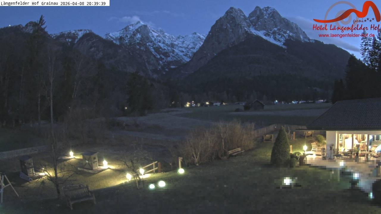 Archiv Foto Webcam Zugspitzdorf Grainau: Längenfelder Hof