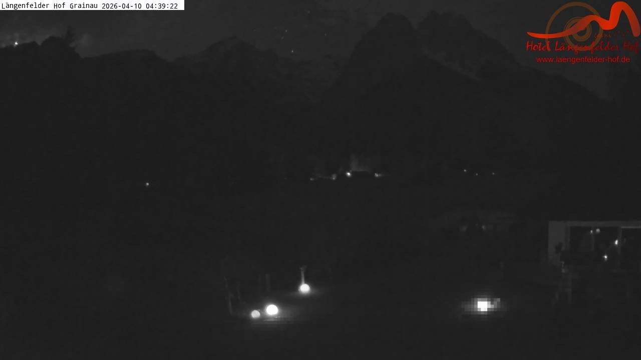 Archived image Grainau - Webcam Hotel Längenfelder Hof