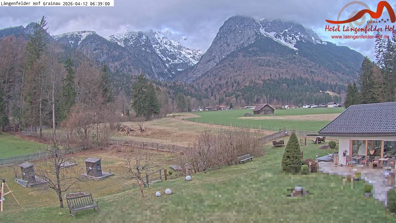 Archiv Foto Webcam Zugspitzdorf Grainau: Längenfelder Hof