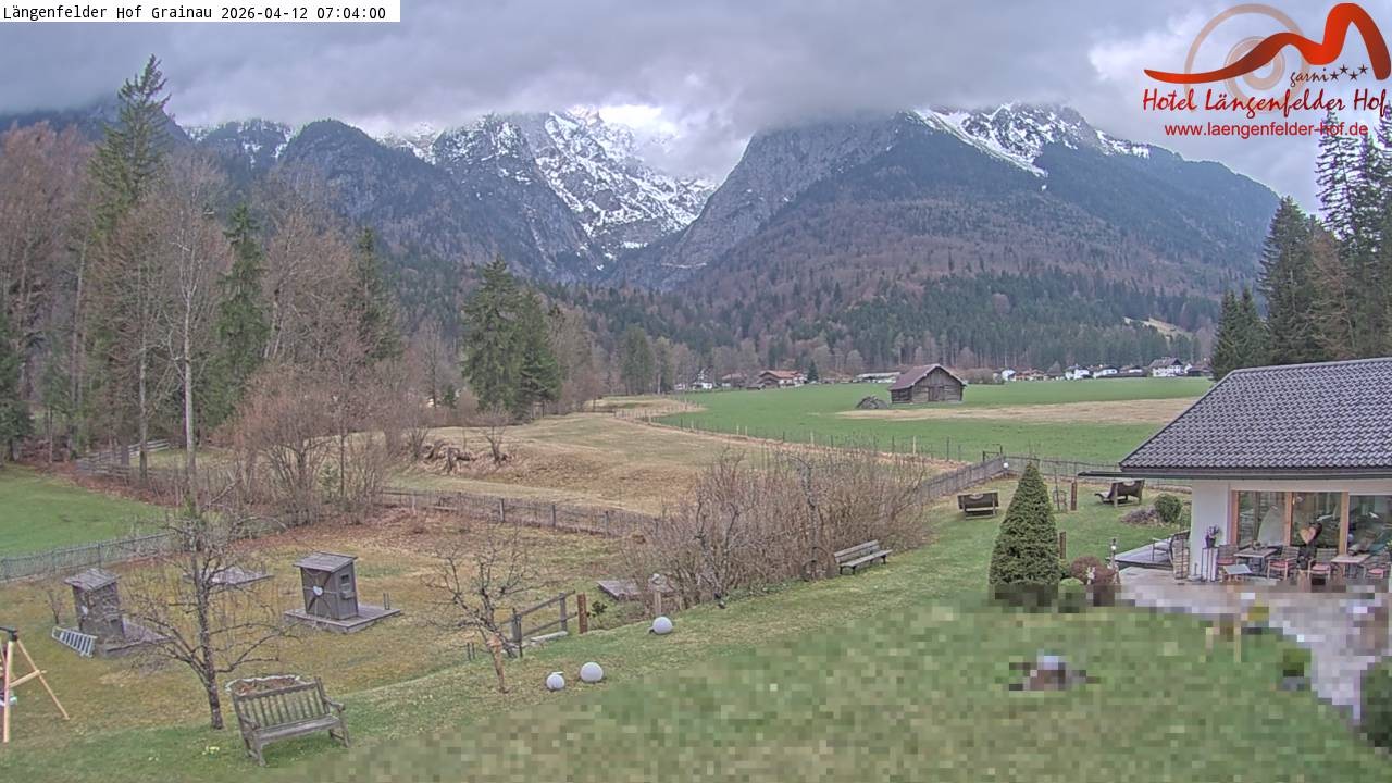 Archiv Foto Webcam Zugspitzdorf Grainau: Längenfelder Hof