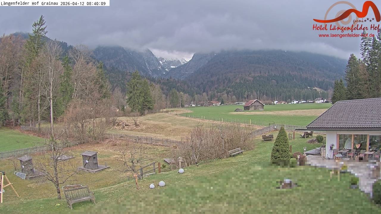 Archiv Foto Webcam Zugspitzdorf Grainau: Längenfelder Hof