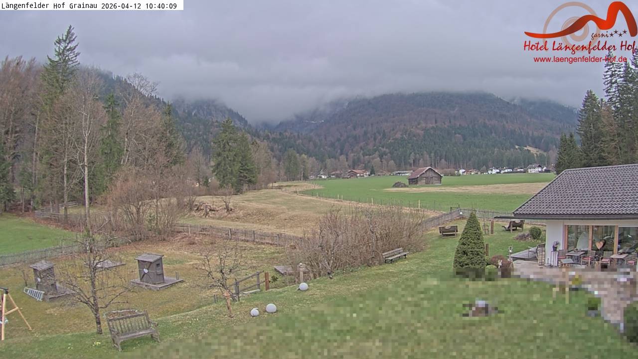 Archiv Foto Webcam Zugspitzdorf Grainau: Längenfelder Hof